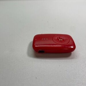 Creative Zen‎ Stone (1GB) Digital Media MP3 Player Red TESTED